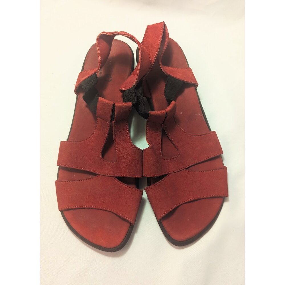 ARCHE Red Sandals Size 39 aka around size 8 - Picture 5 of 9